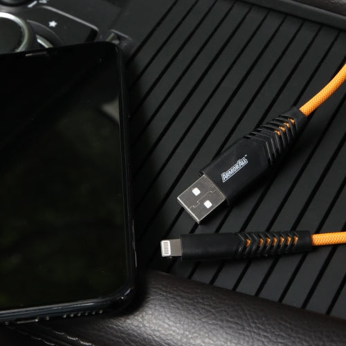 6ft Lightning Cable, Tangle Free, Sync and Charge