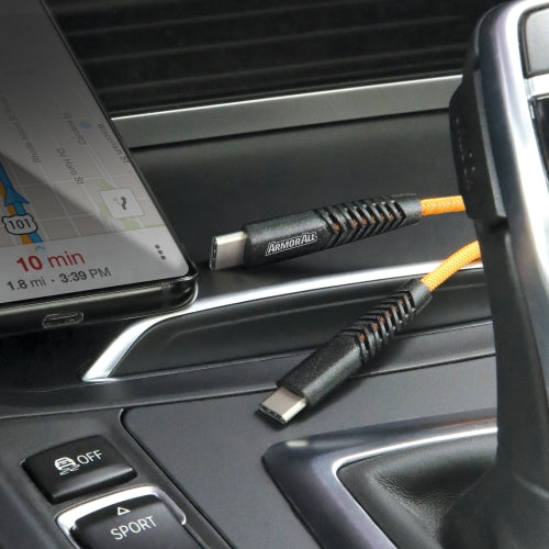 6ft Type-C to Type-C USB Cable, Tangle Free, Sync and Charge