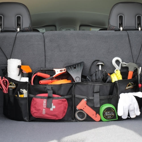 12 Compartment Universal Car Trunk Organizer, Collapsible