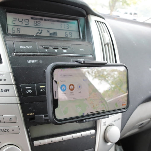 CD Slot Phone Mount, Expandable Arms Supports Any Smartphone