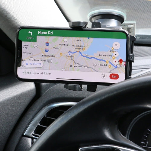 360° Rotation Phone Mount for Cars, Suction Dashboard & Windshield Phone Holder, 6 Inch Extendable Arm