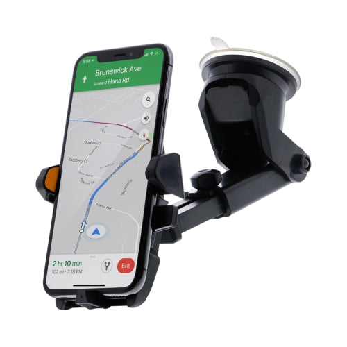 360° Rotation Phone Mount for Cars, Suction Dashboard & Windshield Phone Holder, 6 Inch Extendable Arm