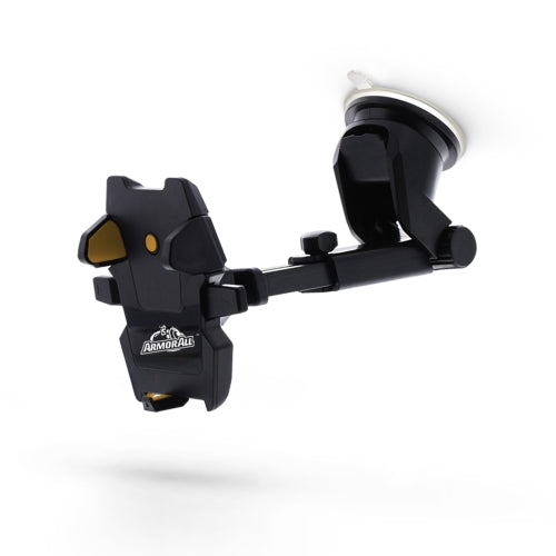 360° Rotation Phone Mount for Cars, Suction Dashboard & Windshield Phone Holder, 6 Inch Extendable Arm