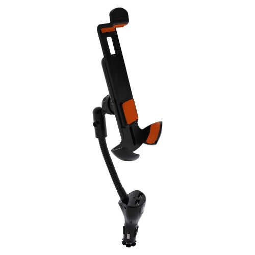DC Port Smartphone Mount, Secures Your Device, Adjusts Up to 360 Degrees, 2 USBA Ports