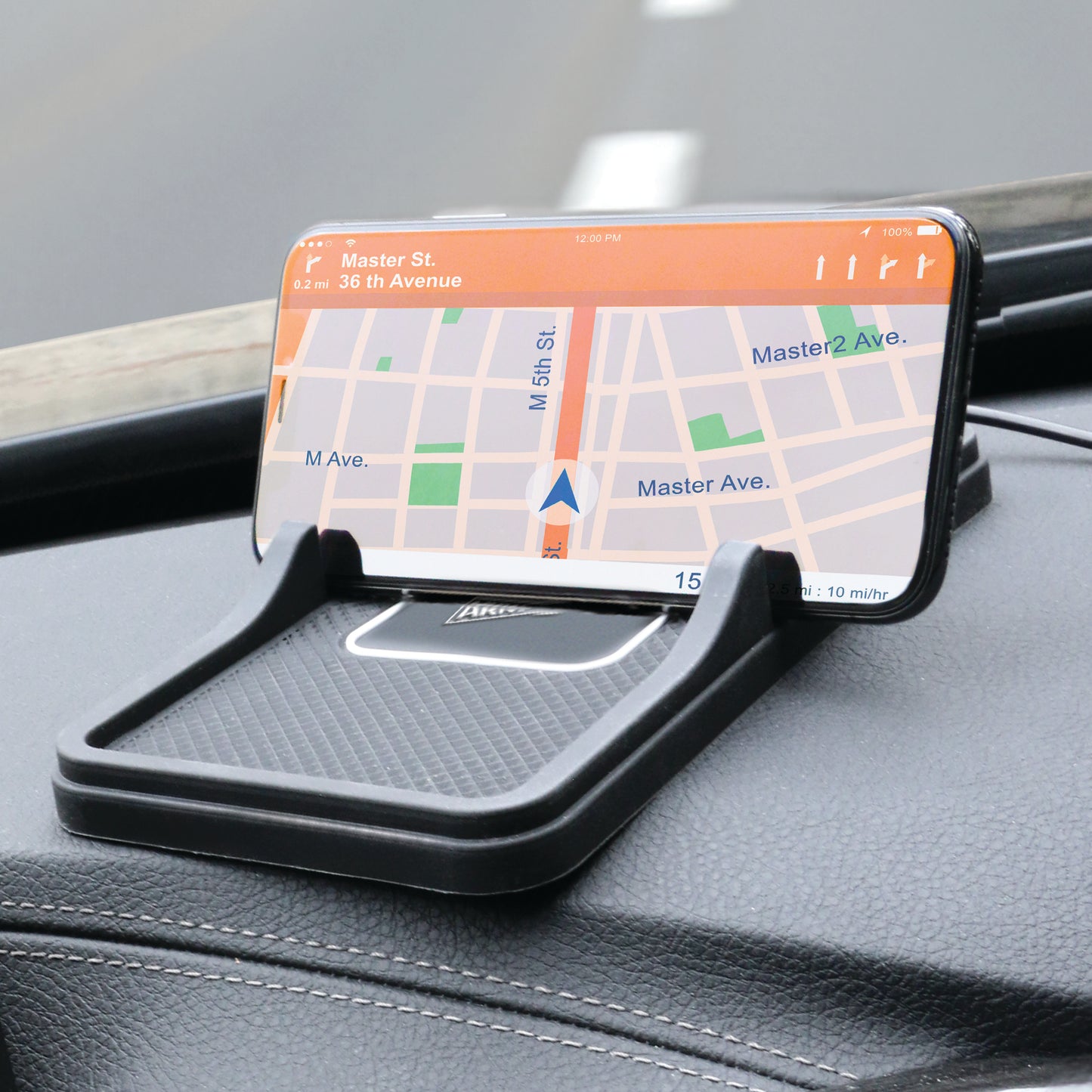 15W Dash Wireless Charging Pad, Phone Stand, Universal QI Enabled