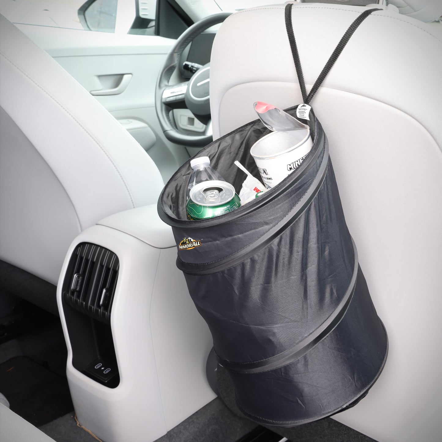 Car Trash Can, 3.3 Gallon Pop-Up Garbage Bin, Waterproof