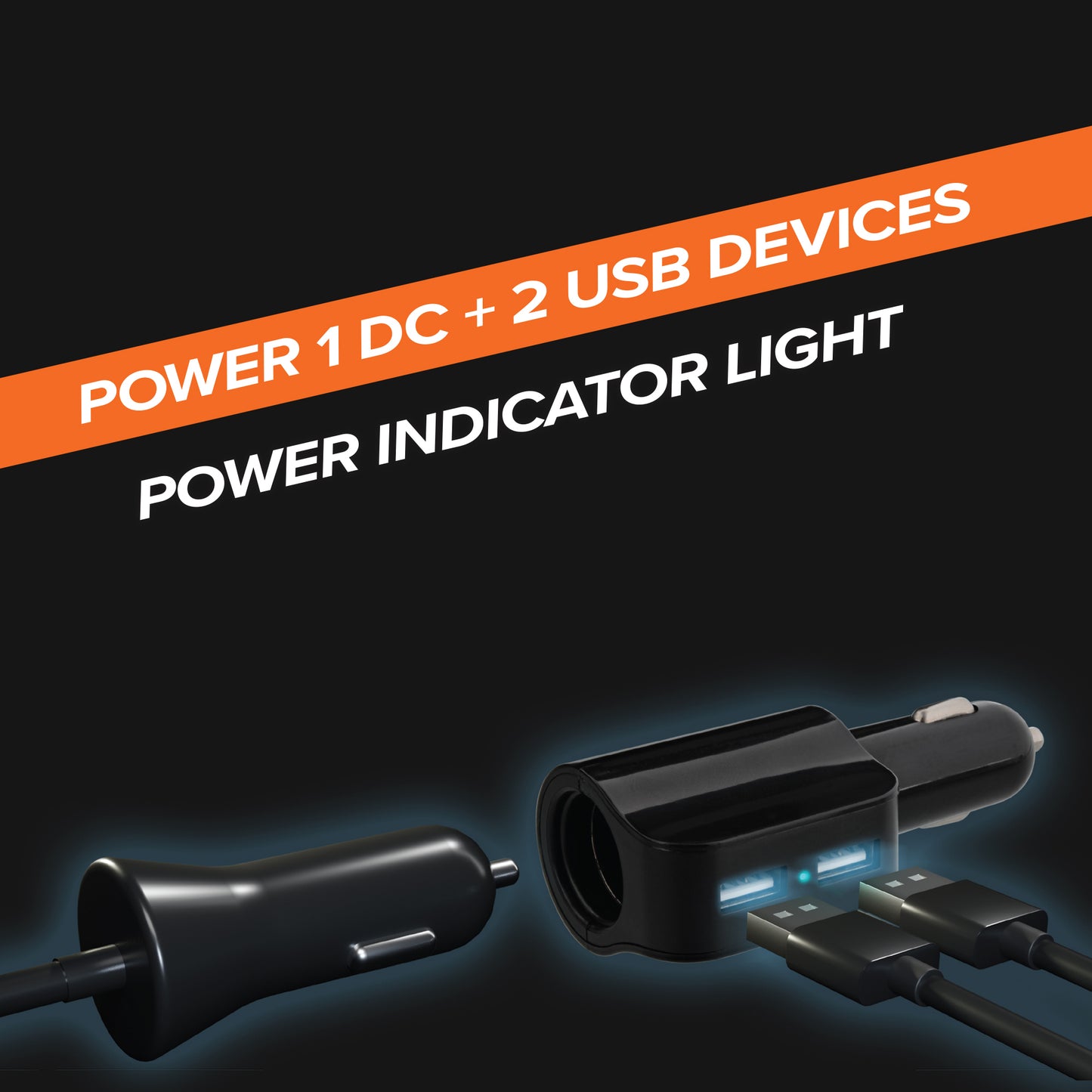 2.1 Amp 2 USB Port Car Charger