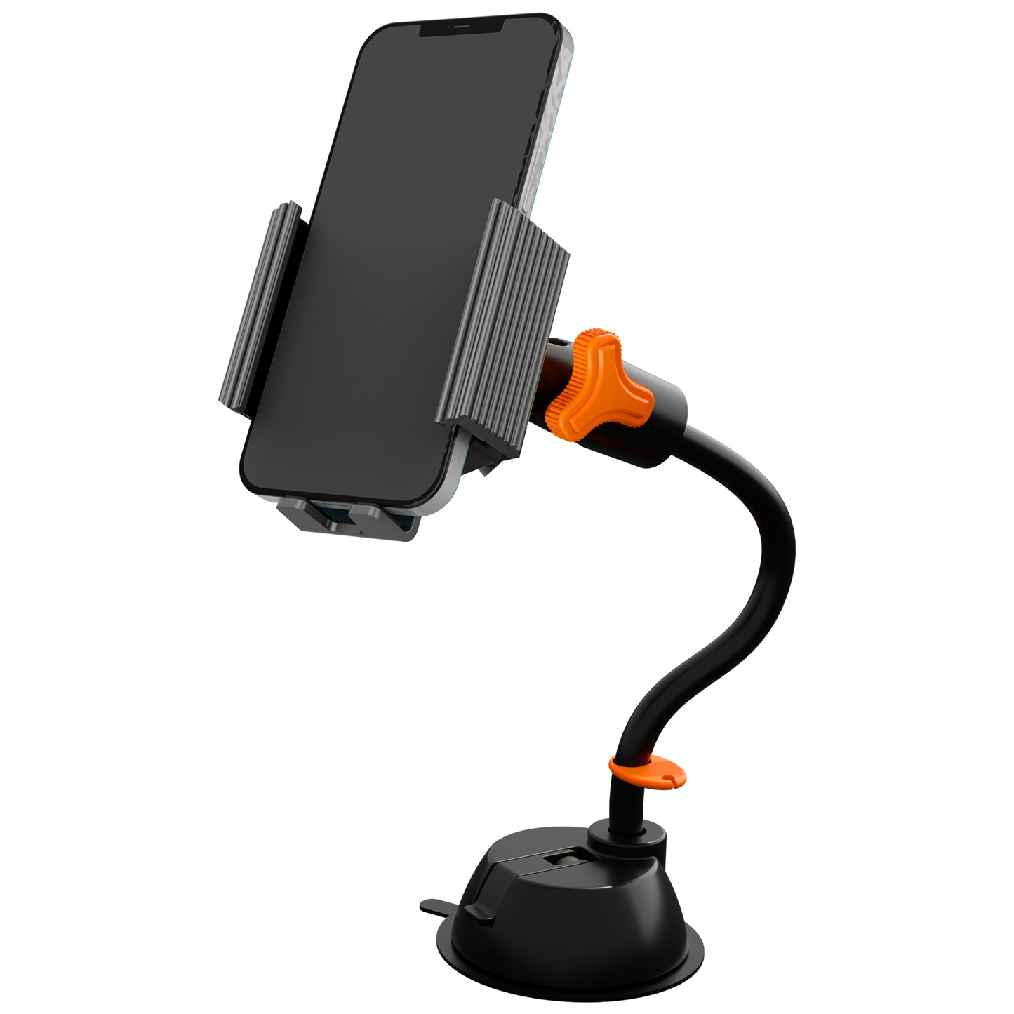 Armor All Universal Smartphone Mount With Gooseneck Suction Cup, Adjustable 360 Degree, Great Hands Free Activity