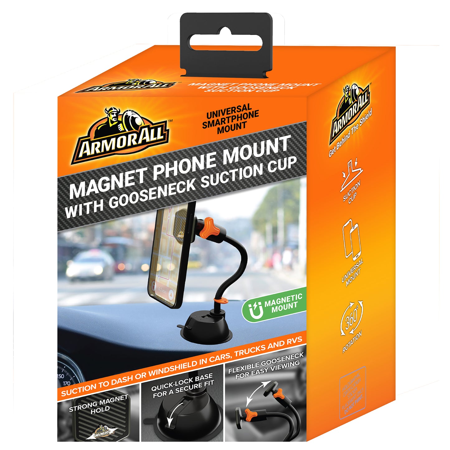 Magnetic Suction Flexible Gooseneck Phone Mount