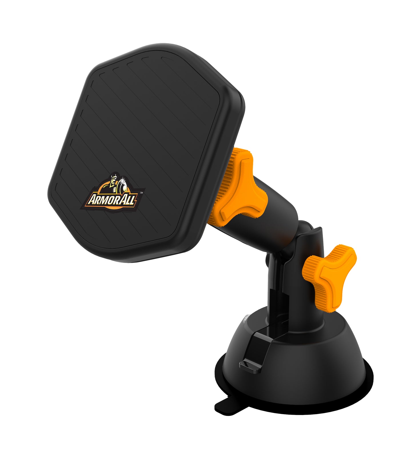 10W Wireless Magnetic Charging Suction Phone Mount, Turns 360 Degrees, USB Cable Included