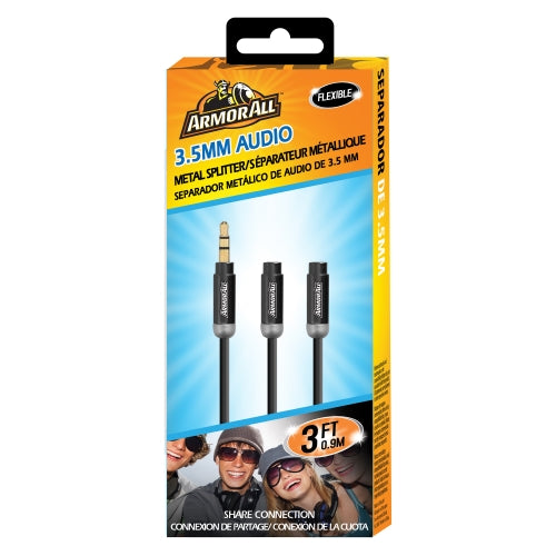 3ft 3.5mm Audio Splitter – Share Your Music with Friends