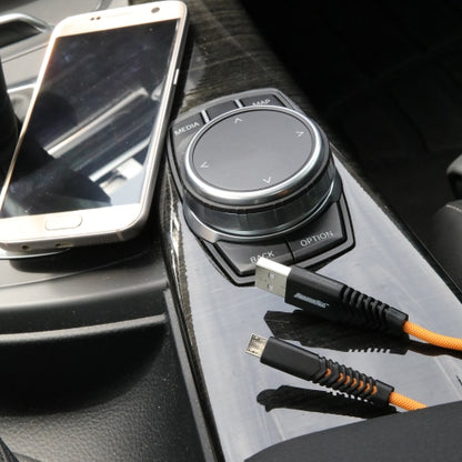 6ft Micro USB Cable, Tangle Free, Sync and Charge