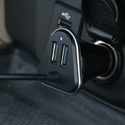 Backseat 4 Port Car Charger Adapter
