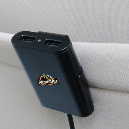 Backseat 4 Port Car Charger Adapter