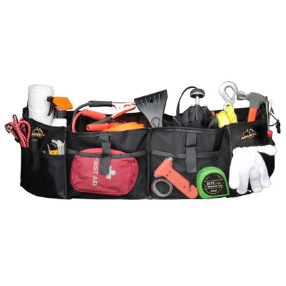 12 Compartment Universal Car Trunk Organizer, Collapsible
