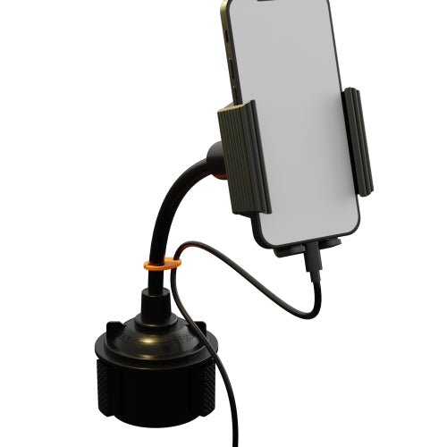 Cup Holder Gooseneck Mobile Mount, Elastic and Expandable Design