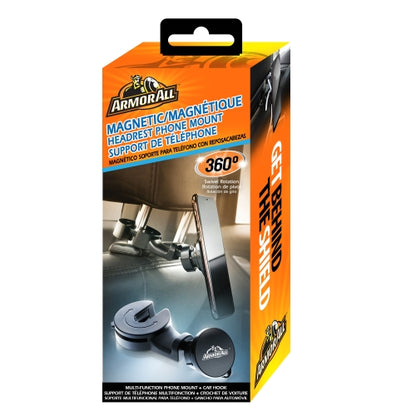 Headrest Hook for Car Seat Back with Magnetic Phone Holder