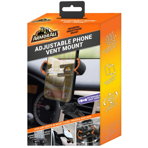 Smart Phone Air Vent Mount, Adjustable 360 Degree Viewing Angle