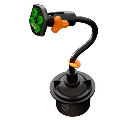 Magnet Phone Mount With Gooseneck Cupholder, Turns 360 Degrees