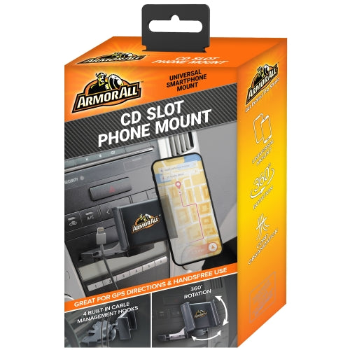 CD Slot Phone Mount, Expandable Arms Supports Any Smartphone