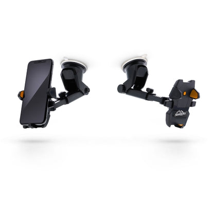 360° Rotation Phone Mount for Cars, Suction Dashboard & Windshield Phone Holder, 6 Inch Extendable Arm