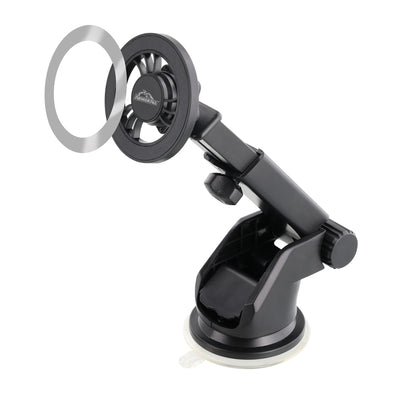 Magnetic Phone Mount for Car, Dashboard & Windshield Phone Holder with Industrial Suction Cup