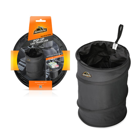 Car Trash Can, 3.3 Gallon Pop-Up Garbage Bin, Waterproof