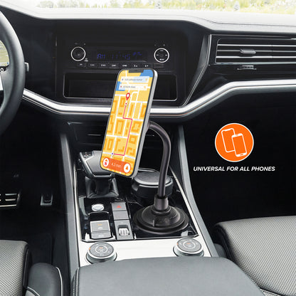 Magnetic Phone Mount for Car, Cupholder Phone Holder for MagSafe Phones
