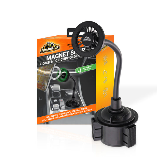 Magnetic Phone Mount for Car, Cupholder Phone Holder for MagSafe Phones