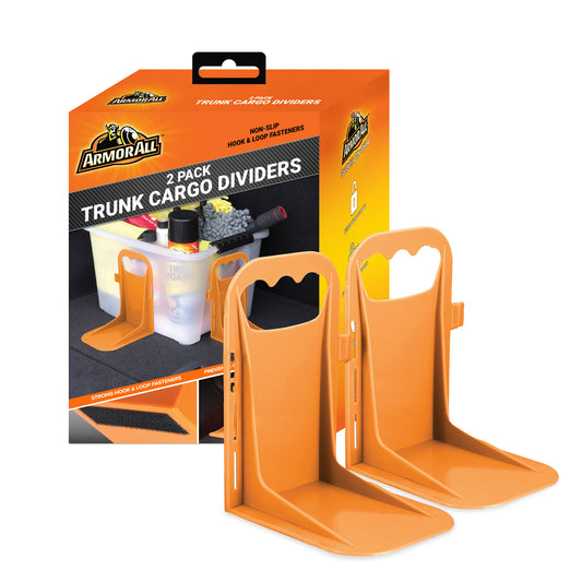 Trunk Cargo Blocks, 2 Pack of Cargo Dividers, Velcro Trunk Organizer Blocks to Hold Cargo in Place