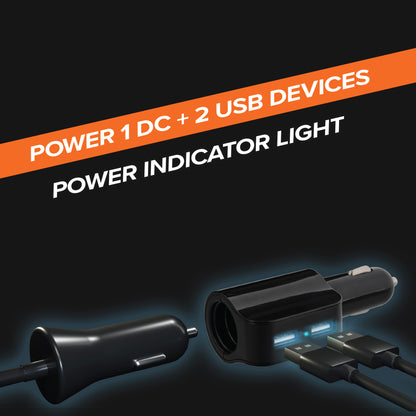 2.1 Amp 2 USB Port Car Charger
