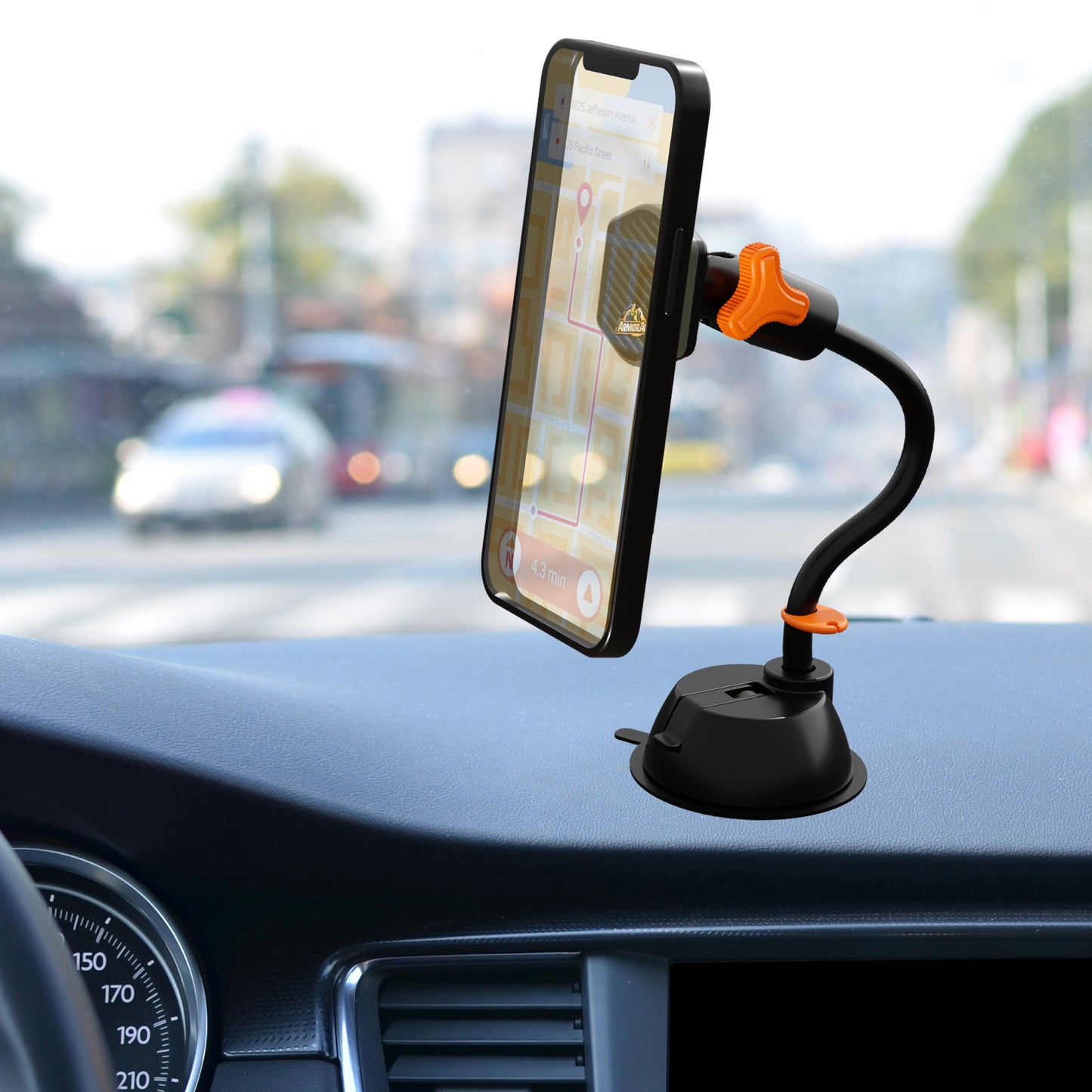 Magnetic Suction Flexible Gooseneck Phone Mount
