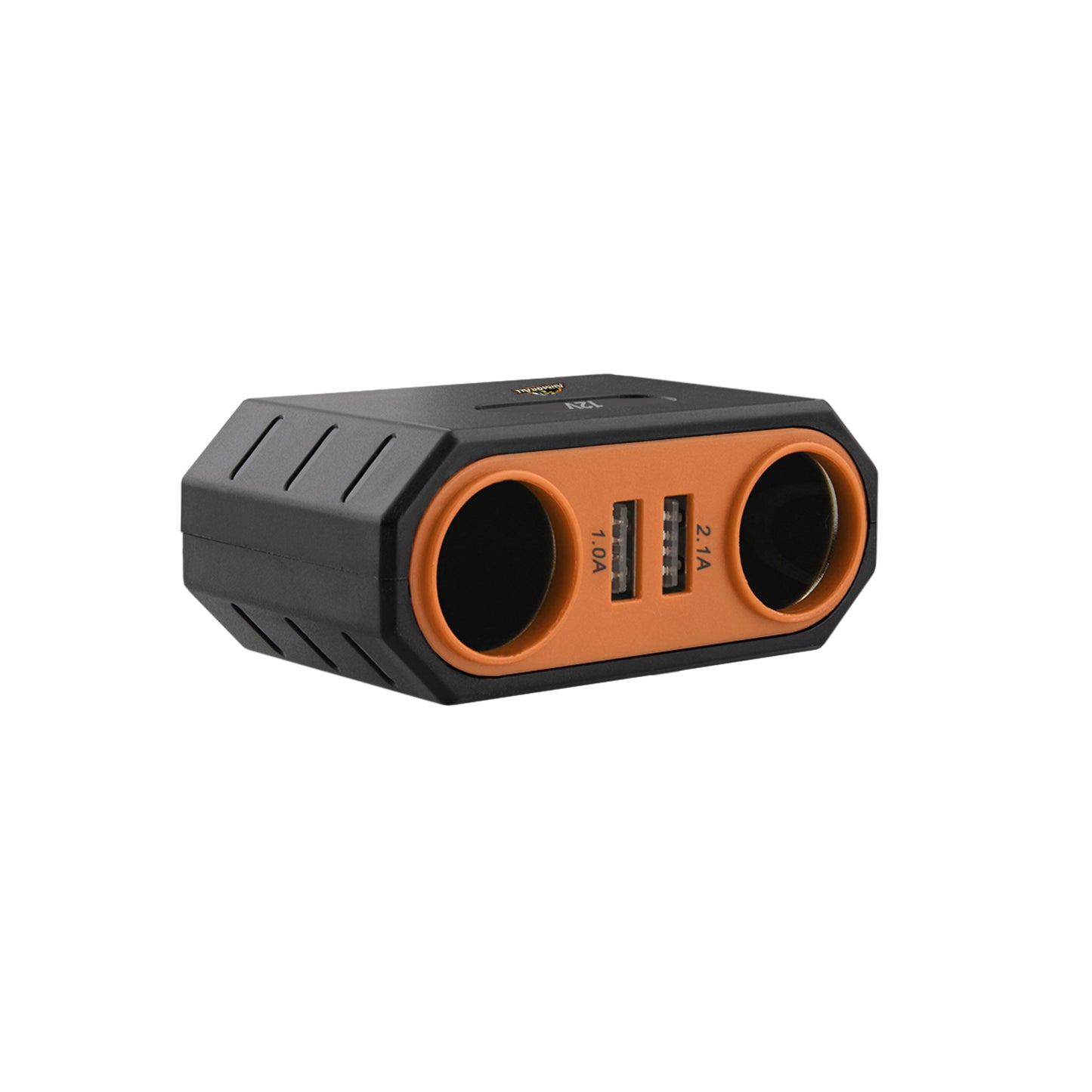 Multi Port Car Plug 2 DC 4 USB 12V Power Station LED Indicator