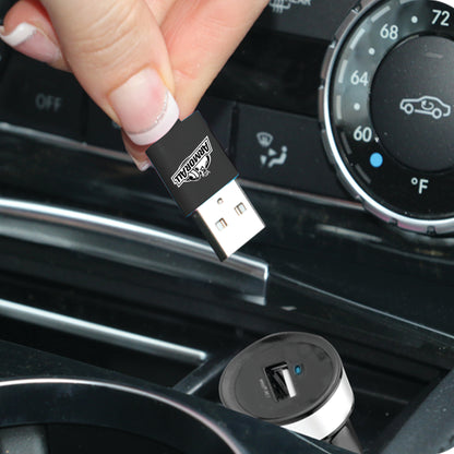 4 ft. Micro USB Flexible Coil Cable, USB-C to Micro USB