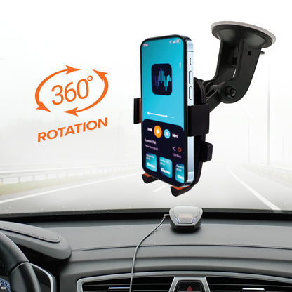 2-Pack Universal Smartphone Mount with Dashboard, Windshield and Air Vent Mounting System