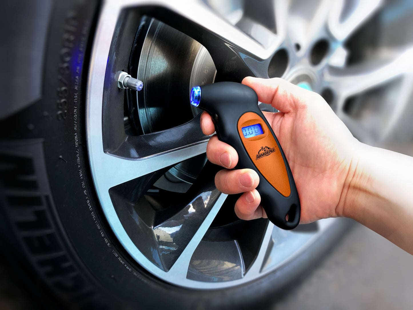 LED Light Digital Tire Guage, 30 Second Shut Off