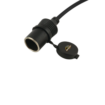4ft Heavy Duty Cord 12V Battery Clip Power Adapter